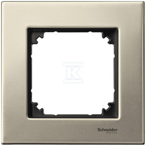 RAMKA METALOWA 1X,  TYT.M-ELEG.