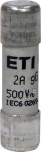 WKŁADKA CH10X38 GG 8A/500V