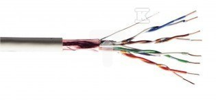 KABEL SIECIO.F/UTP KAT.5E PVC DRUT