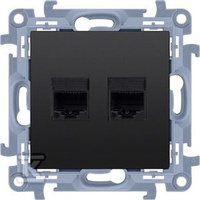 GN.2-KR.KO.RJ45 KAT6E+RAM.CZARNY SIMON10