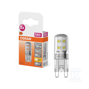ŻAR.LED PIN G9 1.9W 827 CLR