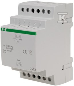 ZI-13-STAB.IMP18VDC,19÷28VAC/DC,3A,TH35