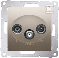 GN.RTV-DATA 5-862 MHZ ZŁOTY MAT SIMON54