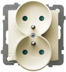 GN.2-KR.Z/U Z PRZESŁ.DO RAMKI ECRU AS