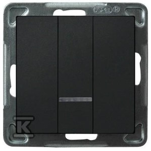 ŁĄCZ.3-KR.PODŚ.N.CZARNY MET.SONATA