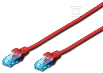 PATCH CORD RJ45/RJ45 U/UTP KAT.5E 2M