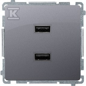 BMC2USB.01/43 ŁADOWARKA BASIC SREBRO M.