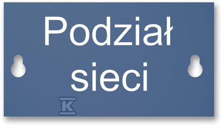 OZNACZNIK (PODZIAŁ SIECI)