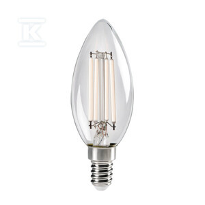 ŻAR.DEK.LED XLED W C35E14 4,5W-WW