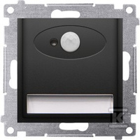 OPR.CZUJ.LED14 B.NATURAL.CZARNY SIMON54