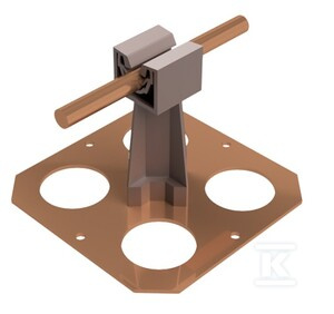 UCH.PRZ.Z MET.PODS.Z OTW.SŁUP.BRĄZ TW/