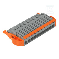 GNIAZDO 1-PRZE.DŹWI.PUSH-IN CA.CLAMP®,