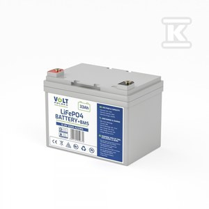 AKUMULATOR LIFEPO4 12,8V 33 AH (30A)