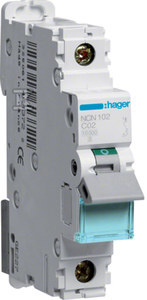 MCB WYŁ.NAD.ICN=10000A/ICU=15KA 1P C 2A