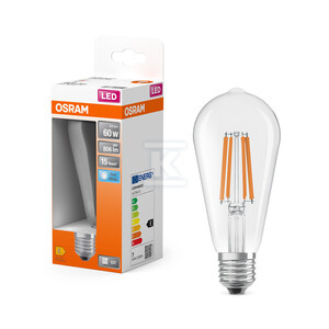 ŻAR.LED ST 6.5W 827 CLR E27