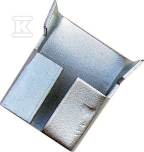 KLAMRA STALOWA 13MM DO TAŚMY NIERDZ.