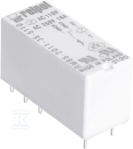 RM85 PRZEKAŹNIK 1P 16A CEWKA 110VAC