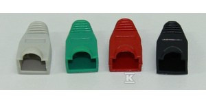 OSŁONA WTYCZEK RJ 45 ŻÓŁTA (50 SZT.)