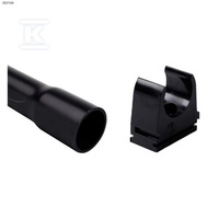 RURA CZARNA UV Z KIELI.1516E + 3 UCHWYTY