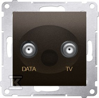 GN.TV-DATA 2 PO.F 5-1000MHz BRĄZ SIMON5