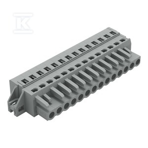 GNIAZDO 1-PRZE.CA.CLAMP®, 2,5 MM2, RA.