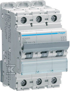 MCB WYŁ.NAD.ICN=10000A/ICU=15KA 3P D 25