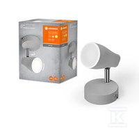 OPR.SPOT PEAR GREY 4.3W 827 GU10