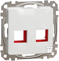 PŁYT.2XRJ45 KRONE BIAŁY SEDNA DES