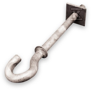 HAK WIESZAKOWY M20/200 MM