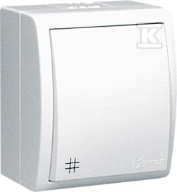 ŁĄCZ.KRZYŻOWY IP54 AQUARIUS BIAŁY