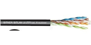 BITLAN U/UTPF 4X2X23 AWG CAT.6 OUTDOOR