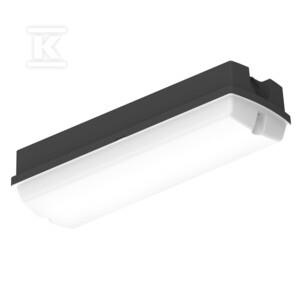 OPR.HERM.LED COMP SEN RC 8W CPS IP65 BK