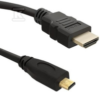 KABEL HDMI A/MICRO HDMI D MĘSKI 3M
