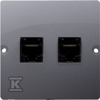 BMF52.02/43 GNIAZDO BASIC SREBRO MAT