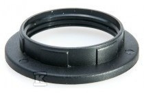 KOŁNIERZ OPRAWKI TERMOPLAST E27-1 CZARN