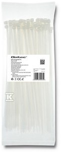 OPASKA ZACISKOWA 4.8*250MM NYLON UV WH