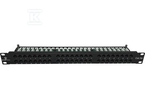 PATCH PANEL UTP KAT.5E 48 PORTÓW LSA 1U