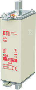 WKŁADKA NH00 GB 85/63A/1000V