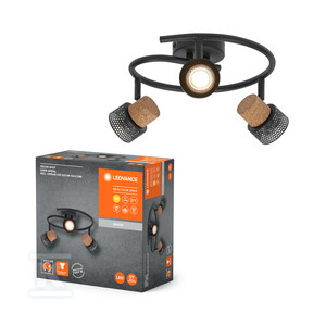 OPR.LED SPOT CORK BL SPIR 3X3.4W 927 DIM