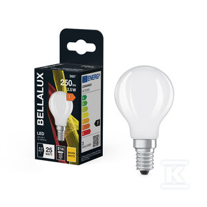 ŻAR.LED BELX CLP 2.5W 827 FR E14