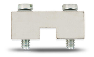 MOSTEK, 2-TOROWY, METAL., SREBRNY