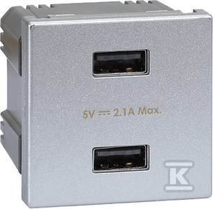 K126E/8 USB CONNECT ALU.