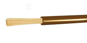 LGY 1,0 750V BRĄZOWY H07V-K 100M