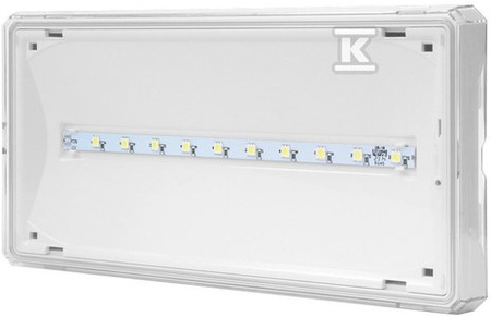 OPR.EXIT IP65 LED 3W 3H 1-ZAD.AT