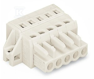 GNIAZDO 1-PRZE.CA.CLAMP®, 2,5 MM2, RA.