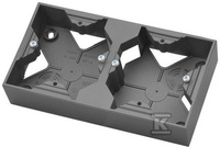 PUSZKA N/T 2-KR. SZARY MAT ARIA