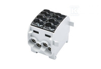 BLOK SCB 25-2 AL/CU 80120 CZARNY