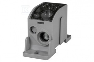 BLOK ROZ.LKN 160A (1X70/1X16-6X16) SZARY