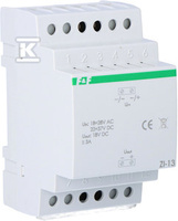 ZI-13-STAB.IMP18VDC,19÷28VAC/DC,3A,TH35
