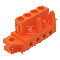 GNIAZDO THT, KON.PRO.RA.5,08 MM, 4-BIEG.